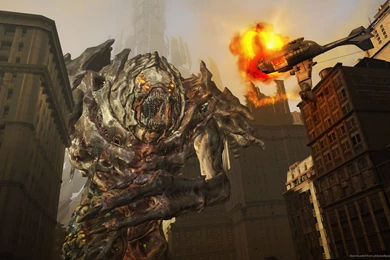 Download 1920x1200 Giant Monster From Resistance 2 Wallpapers