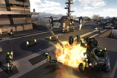 PlayStation Day: Resistance 2   Teamwork And Strategy On The PS3 ...