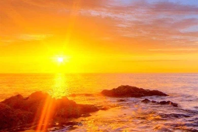 Wallpapers Iphone 6 Sea Waves Sunset 4 7 Inches   750 X 1334 ...