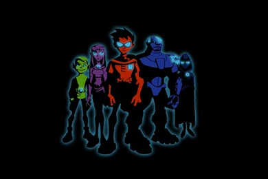 Teen Titans Wall By Turnpaper On DeviantArt