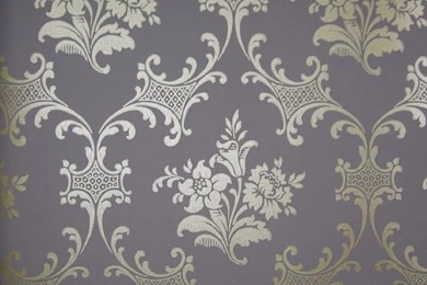 Orchid And Filigree Design Mauve Wallpapers