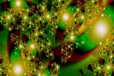 Fractal Art By Vicky, Gold Filigree Wallpapers