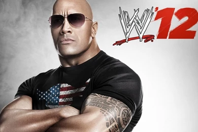 Wrestling Stars Wallpaper: The Rock New 2012 Wallpapers