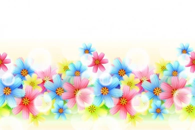 Flower Power Backgrounds Vector
