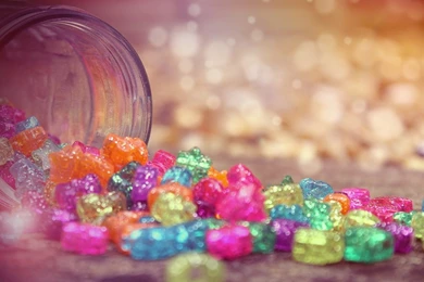 1366x768 Colored Sweets Wallpapers