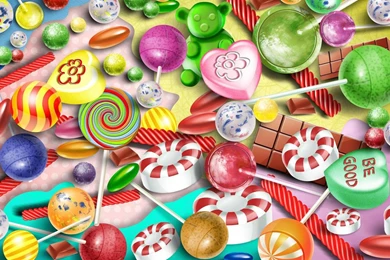 SWEETS WALLPAPER   (