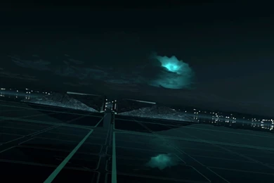 Tron Legacy Landscape Desktop Wallpapers