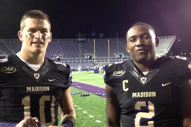 2014 JMU Football   Daniel Brown And Vad Lee Thank You   YouTube