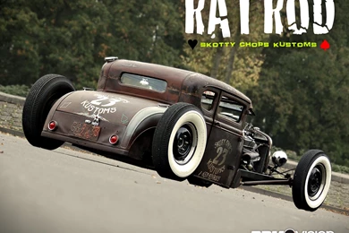 Wallpapers Ratrod Rat Rod 1280x1024