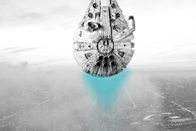 STAR WARS VII Fan Poster 4 The Millenium Falcon By HiresR On ...