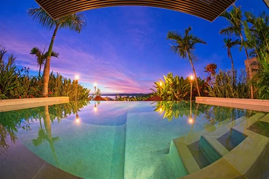 Sunset Pool Fiji   (