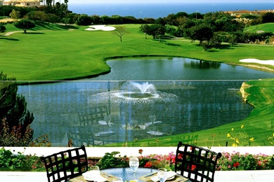 Table For Two Beach Side Golf Course Fiji >> HD Wallpaper, Get It Now!