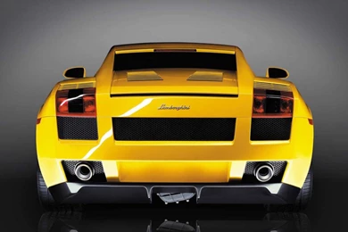Lamborghini Gallardo Rear Yellow Normal Hd Wallpapers   (