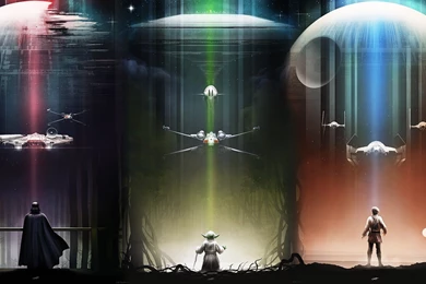 Star Wars Darth Vader Yoda Luke Skywalker Wallpapers