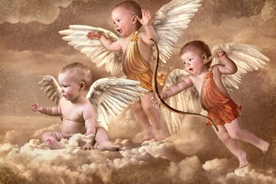 Couple Of Angel Love Hd Wallpapers