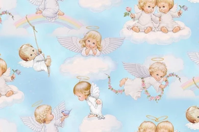 Justpict.com Baby Angels In Heaven Wallpapers