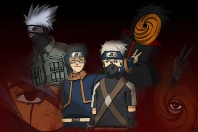 Naruto: Kakashi And Obito/Tobi Wallpapers By Elliottdevil On DeviantArt