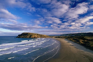 Cannibal Bay, South Island, New Zealand   Wallpapers