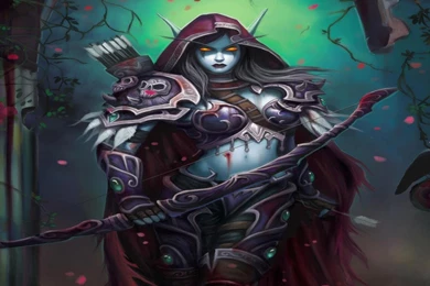 SYLVANAS WINDRUNNER WALLPAPER   (