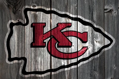 Kansas City Chiefs Wood iPhone 4 Backgrounds