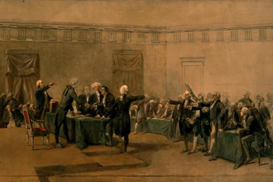 Signing Of The Declaration Of Independence   (