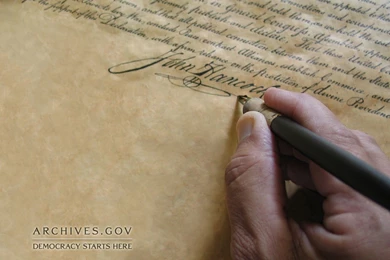 NARA   The Declaration Of Independence   Our National Treasure