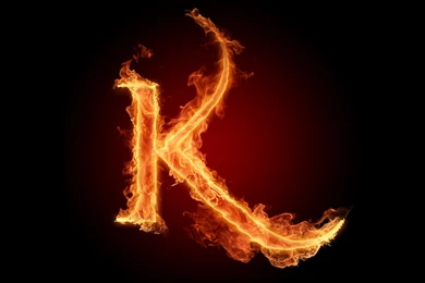 The Fiery English Alphabet Picture K Wallpapers   HD Wallpapers 73625