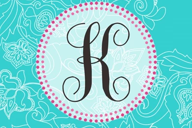 The Pink Elephant: MONOGRAM MADNESS!