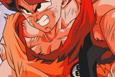 Download Wallpapers 750x1334 Dragon Ball Z, Goku, Aggression, Guy ...