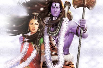 Lord Shiva And Parvati Full Hd Photos