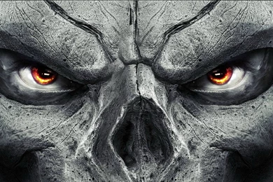 Digital Art, Yellow Eyes, Closeup, Creature, Skull, CGI, Death ...