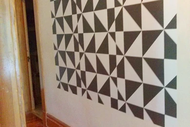 The Lovely Side: My Hallway Before & After