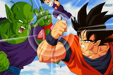 Piccolo Vs Goku   Dragon Ball Z Wallpapers   Anime Wallpapers
