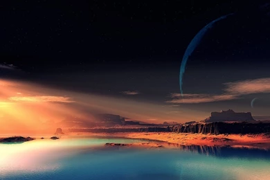 Download Wallpapers 1920x1080 Nature, Night, Space, Beautiful Full ...