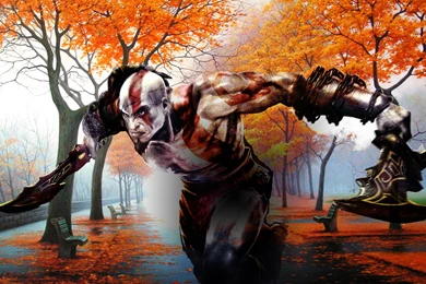 God Of War Forest Run Computer Wallpapers, Desktop Backgrounds ...