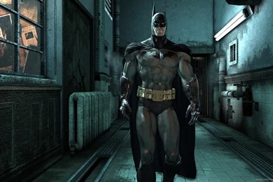 Download 1600x900 Batman As A Videogame Character Wallpapers
