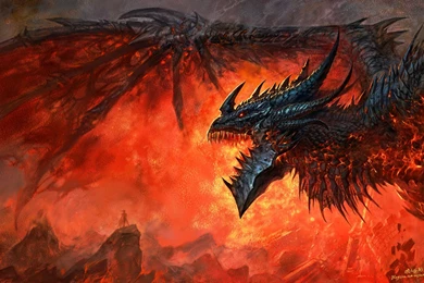 Dragons World Of Warcraft Deathwing Artwork World Of Warcraft ...