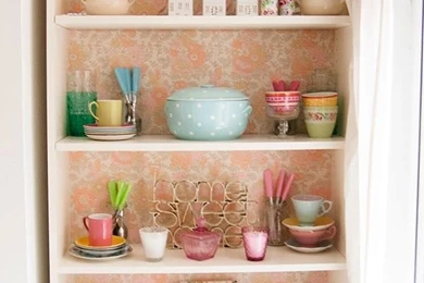 My DIY Backed Ikea Billy Bookcase