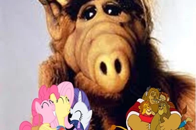 ALF Is Happy Seeing His Friends Giving Hugs By ShaneALF1995 On ...