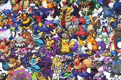 16 Bit Pokemon Wallpaper!