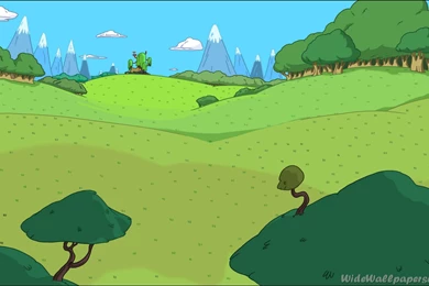 Adventure Time Grass Lands Wallpapers 214384
