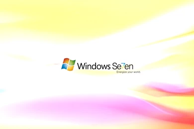 Windows 7 On Light Yellow Backgrounds Desktop Wallpapers 2702