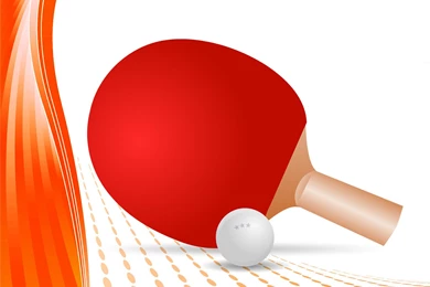 Table Tennis Backgrounds Sports PPT Backgrounds
