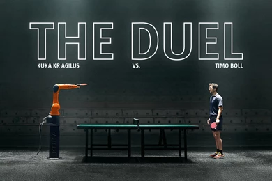 KUKA Robot Eschews Table Tennis For Revenge On Timo Boll