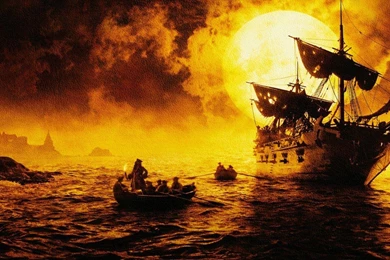 Black Pearl Pirates Of The Caribbean   (