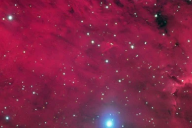 Red Nebula iPhone 5 Wallpapers