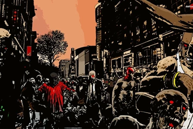 Zombies On The Streets Wallpapers   Digital Art Wallpapers