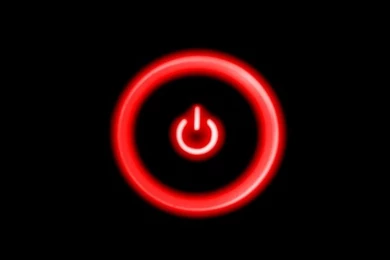 640x1136 Red Power Button Iphone 5 Wallpapers