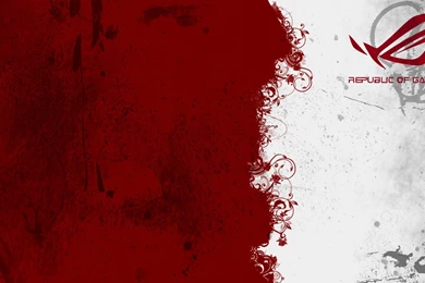 Republic Of Gamer Asus Gamers Red Hd   1600x900 IWallHD   Wallpapers HD