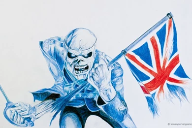 DeviantArt: More Like Iron Maiden   The Trooper By Wreakyourvengeance